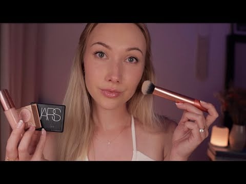ASMR Get Ready With Me ✨Doing My Everyday Makeup | Whisper Ramble 🌸