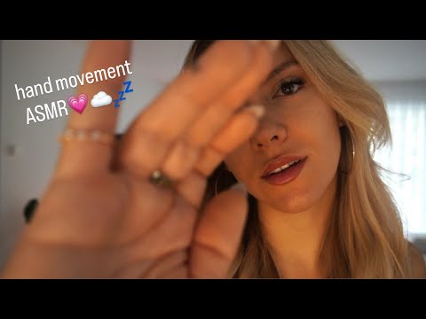 ASMR hand movement | energy plucking | soft talking 
