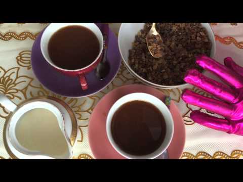Relaxing Tea with Shiny Opera Gloves [[ASMR]]