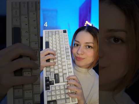 ASMR : Ma collection de claviers mécaniques ! 🫶🏻⌨️