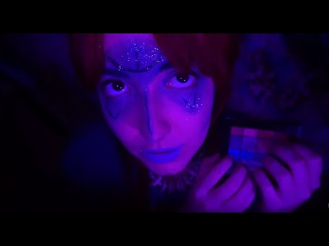 ASMR 👽 ALIEN Does Your Makeup Roleplay
