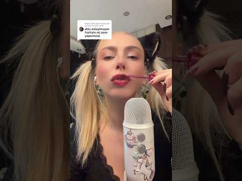 #asmr #asmrsounds #asmrvideo #asmrtiktoks #lipgloss