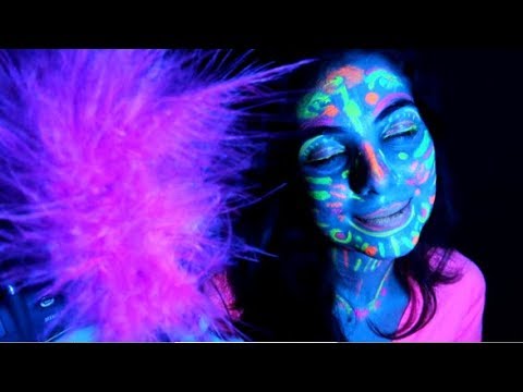 ASMR NEON - Vídeo para arrepiar seu couro cabeludo e relaxar!