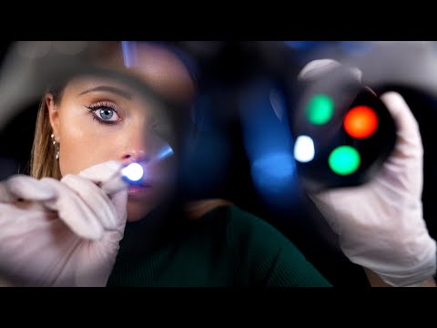 ASMR | EYE inspection with NEW tools and tests