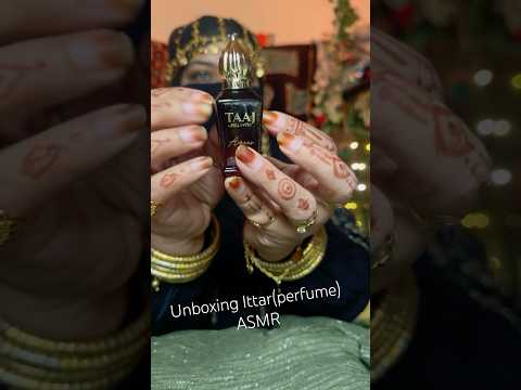 Unboxing Ittar perfume ASMR @BellaVitaOrganicIndia #taaj  #fypシ゚viral #unboxing