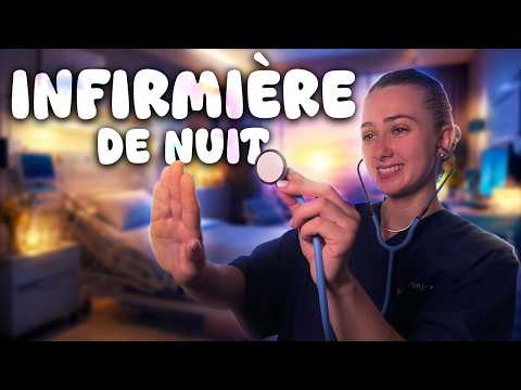 Après ça, tu pourras DORMIR tranquille - ASMR RP - Infirmière de Nuit