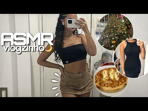 ASMR VLOG - UMA NOITE COMIGO! 🌙 | comprinha, make…