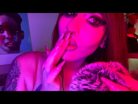 Gentle Kisses & Mouth Sounds ASMR 💗 Fluffy Mic, Personal Attention, Tingly Relaxation