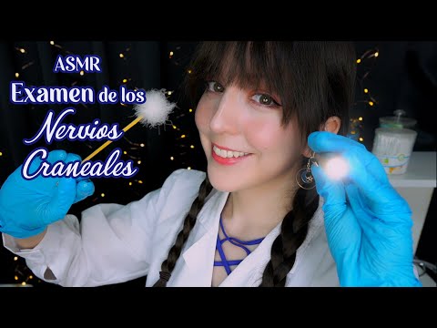 ⭐ASMR [Sub] Examen Detallado de los Nervios Craneales en Español (Soft Spoken)