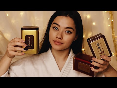 [ASMR] Tea Shop| Roleplay| Tea Ceremony| Soft Spoken| Personal Attention