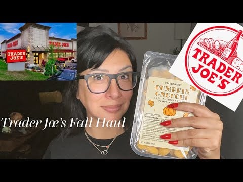 Trader Joe’s Fall Grocery Haul ASMR