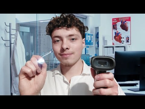 ASMR FR: Roleplay👨‍⚕️Je t'examine👨‍⚕️