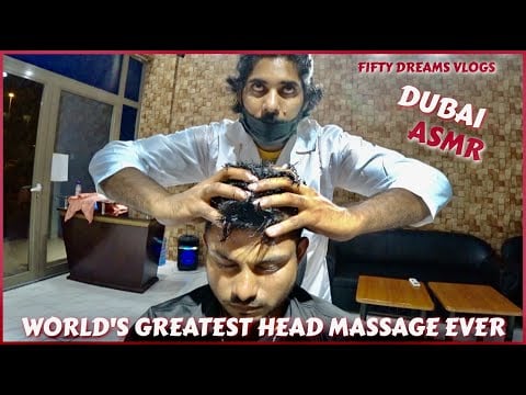 ASMR | World’s Greatest Head And Back Massage By Waseem 🇦🇪