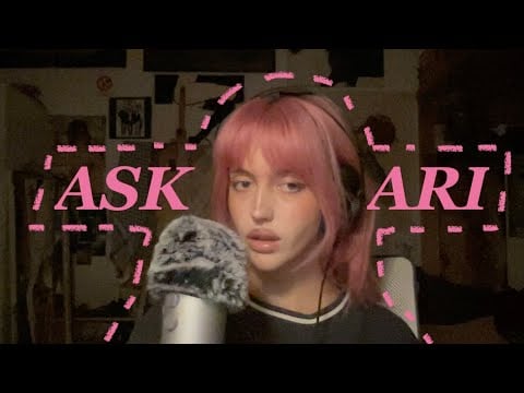 ASMR ITA leggo i vostri problemi per non pensare ai miei😜 #ASKARI💞