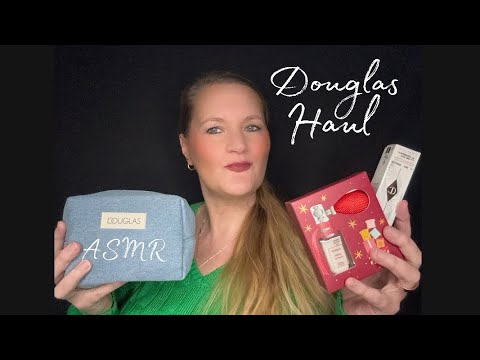 ASMR German • Tingly Douglas Haul • Tapping • Whispering • what’s in my bag • shopping