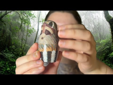 ASMR playing with nesting dolls!! (no talking) 🪆🪆🪆💫🌴
