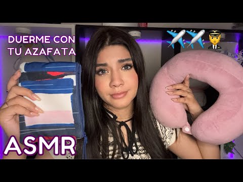 ASMR ESPAÑOL / ASMR INT3NSO CON TU AZAFATA (PREMIUM) / SONIDOS satisfactorios y relajantes