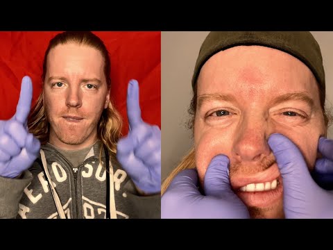ASMR | Cranial Nerve Exam But Everything Is Wrong - From Both Sides