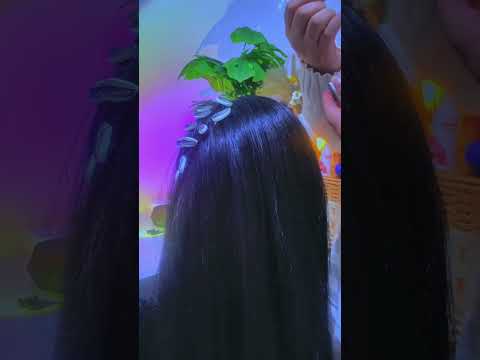 when your children play your hair