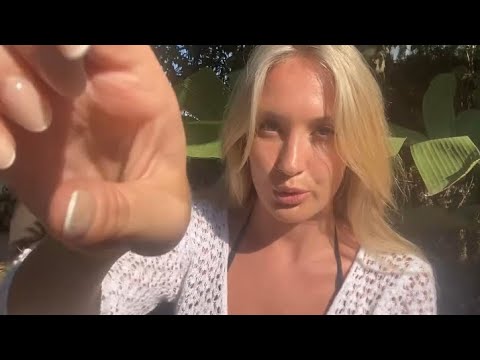 Asmr GRWM for the beach 🏝️👙 