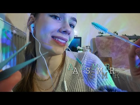 ASMR Plucking Your Eyebrows