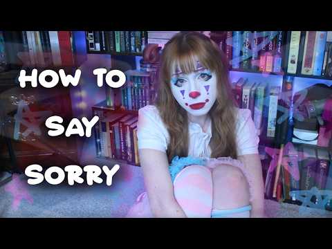 youtuber apologies (asmr)