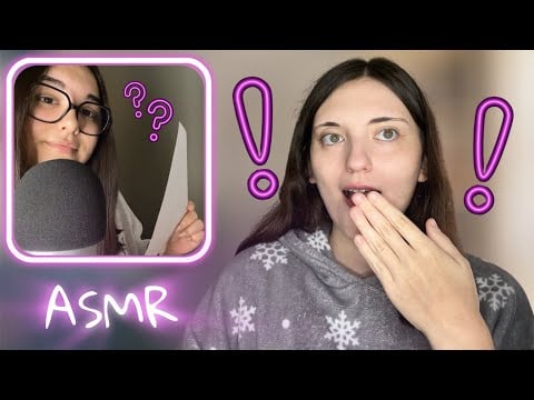 ASMR | Q&A ALLE DOMANDE PIÙ STRANE DI SEMPRE ❓🤯 CON @SlayASMRchannel 