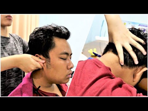 ASMR Relaxing Head and Neck Massage with Emily | Relieved Feeling