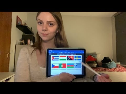 ASMR Country Names In Icelandic pt 2 🇮🇸