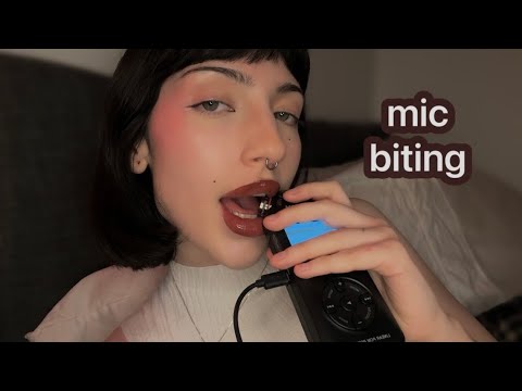 ⋆୨୧˚ Pure mic biting to melt your brain | ASMR