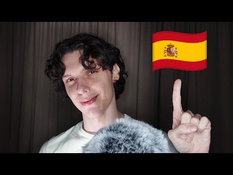 ASMR trying Spanish (afirmaciones en español)