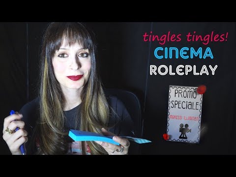 ASMR ROLEPLAY 🎬 CINEMA RILASSANTE di cui NON POTRAI FARE A MENO! 🍿