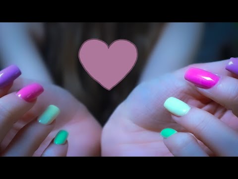 ASMR 💜 CLOSE UP Hand Movements & Face Brushing/ Touching