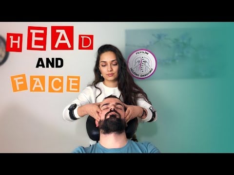 ASMR MASSAGE - HEAD AND FACİAL MASSAGE