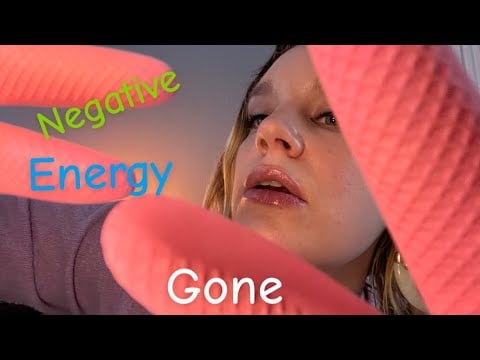[ASMR] Fast & Aggressive Rubber Gloves Energy Cleanse | Hand Movements + Positive Affirmations