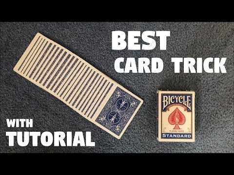 [ASMR] The BEST CARD TRICK in the WORLD!