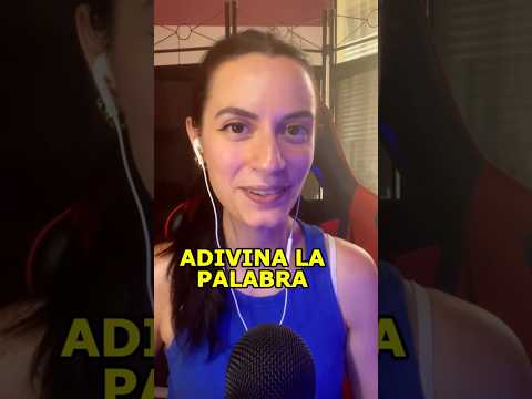ADIVINA LA PALABRA y escríbela! #asmr #asmrespañol