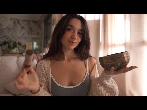 ASMR Limpieza Energética y Susurros MUY CERCA del micro