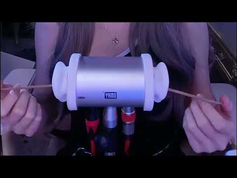 Goose Feather, Powder Puff & Bamboo ASMR: Sleep, Tingles & Deep Relaxation / 3Hr (No Talking)