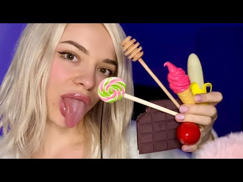 Asmr - fake food eating sounds | fake mukbang