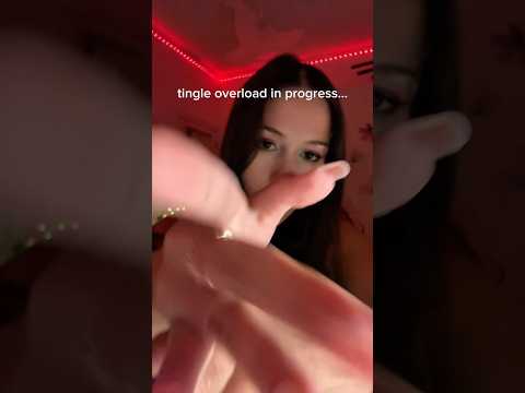 Where do you get the most tingles? For me it’s my scalp🧠 #asmr #handmovements #mesmerizing #tingles