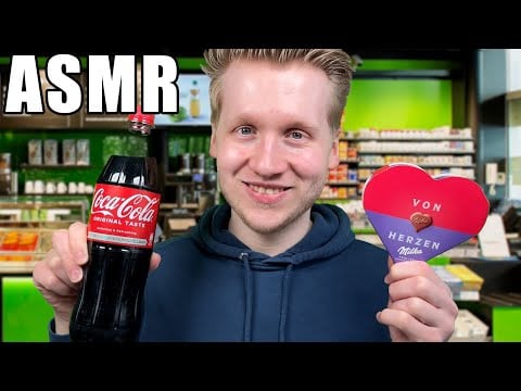 ASMR | Tankstellen-Mitarbeiter bietet Essen & Trinken!! (Roleplay)