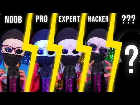 ASMR Noob Vs Pro Vs Expert Vs Hacker Vs ???