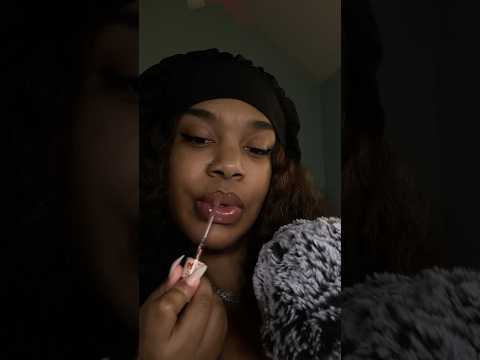 lip gloss application babes 🖤😭 #shortscreator #asmr #lipgloss #shorts #asmrsounds #asmrforsleep