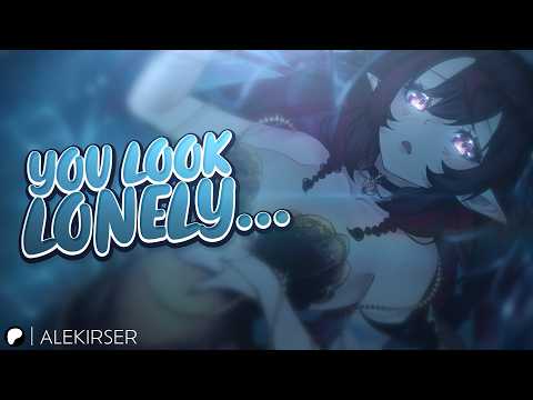 ASMR || A Gorgeous Siren Heard You Were Lonely… [Comfort] [Sleep Aid] [Thunderstorm] [Cozy Cuddles]