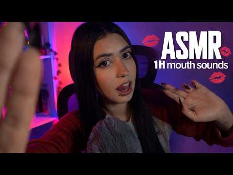 ASMR: 1 HORA DE SONS DE BOCA PARA DERRETER O SEU CEREBRO 🧠💦| Tuc Tuc, Ticoli, Blink Blink, Kisses