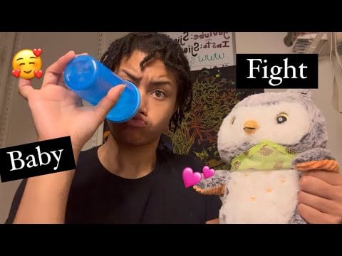 ASMR - Baby Babble Arguement (Mel)