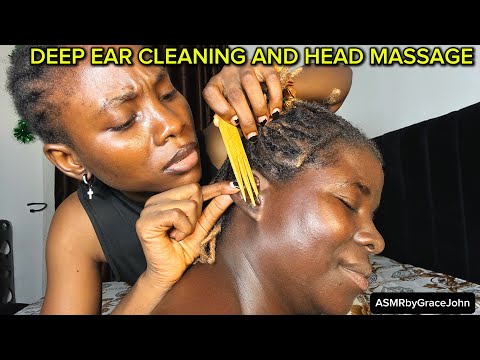 ASMR FAST AND AGGRESSIVE EAR MASSAGE AND SCALP SCRATCHING BOBBY PIN EAR LOBECLEANING