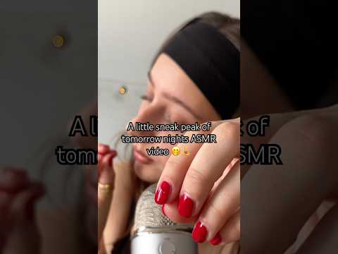 follow my channel so you don’t miss it;) #asmrcommunity #mouthsounds #handmovementsasmr #handsounds
