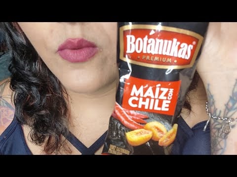 ASMR Comiendo maíz con chile 😋
